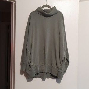 Aerie Oversized Turtleneck Sweatshirt XL